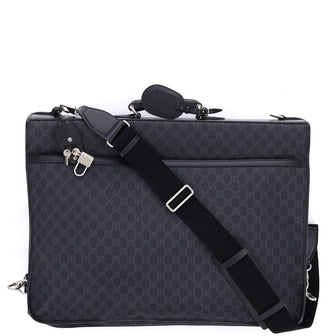 Gucci Retro Interlocking G Garment Bag GG Coated Canvas