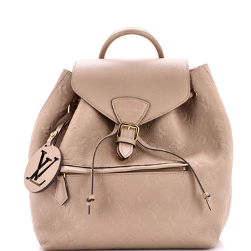 Louis Vuitton Montsouris NM Backpack Monogram Empreinte Leather PM