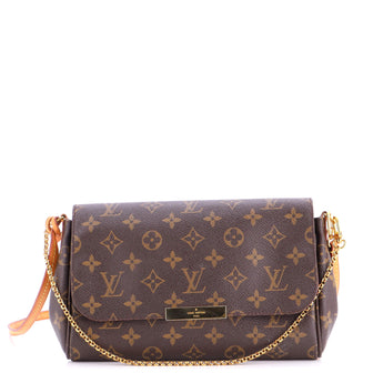 Louis Vuitton Favorite Handbag Monogram Canvas MM
