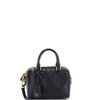 Louis Vuitton Speedy Bandouliere NM Bag Monogram Empreinte Leather 20