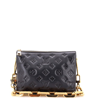 Louis Vuitton Coussin Bag Monogram Embossed Lambskin BB