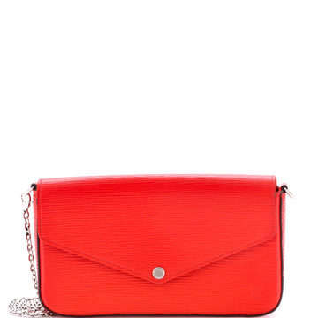 Louis Vuitton Felicie Pochette Epi Leather