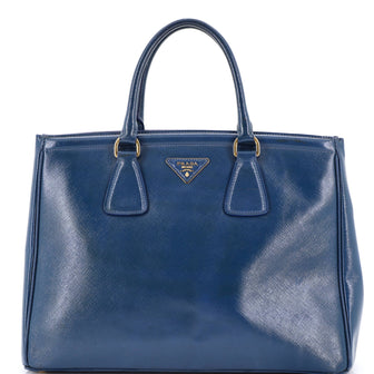 Prada Parabole Tote Vernice Saffiano Leather Medium