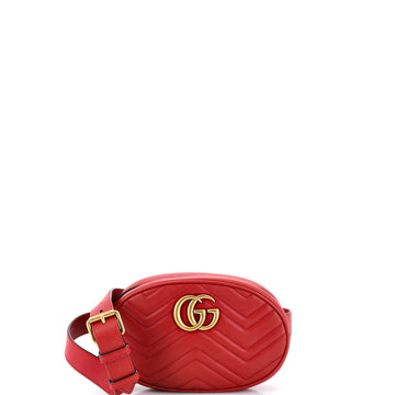Gucci GG Marmont Belt Bag Matelasse Leather