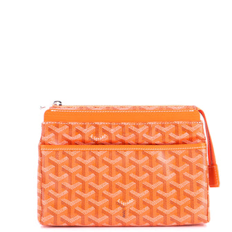 Goyard Miroir Toiletry Bag Coated Canvas PM
