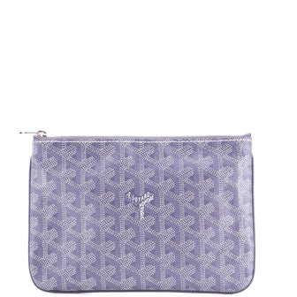 Goyard Senat Zip Pouch Coated Canvas PM