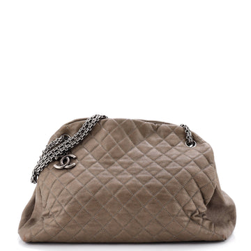 Chanel Just Mademoiselle Bag Quilted Caviar Large