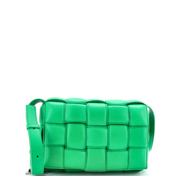 Bottega Veneta Cassette Crossbody Bag Padded Maxi Intrecciato Leather