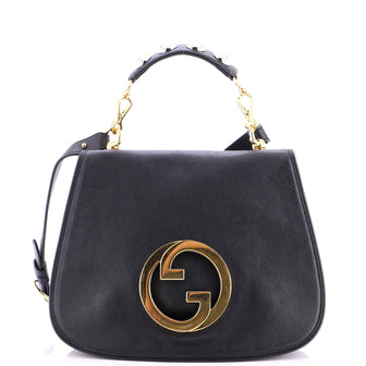 Gucci Blondie NM Handle Bag Leather Medium