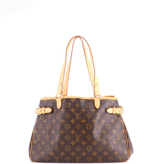 Louis Vuitton Batignolles Handbag Monogram Canvas Horizontal