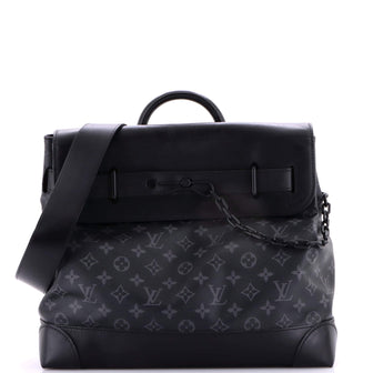 Louis Vuitton Legacy Steamer Bag Monogram Eclipse Canvas PM