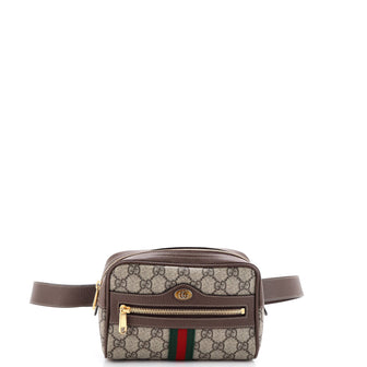Gucci Ophidia Belt Bag GG Coated Canvas Small
