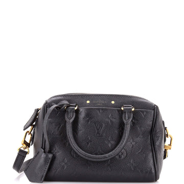 Louis Vuitton Speedy Bandouliere NM Bag Monogram Empreinte Leather 20