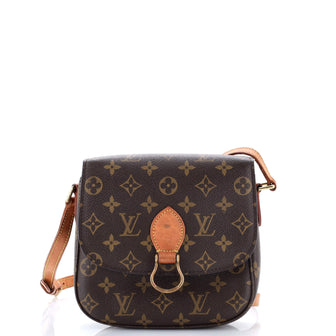 Louis Vuitton Saint Cloud Handbag Monogram Canvas PM