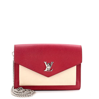 Louis Vuitton Mylockme Chain Pochette Leather
