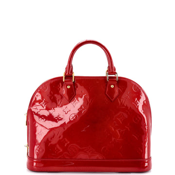 Louis Vuitton Alma Handbag Monogram Vernis PM