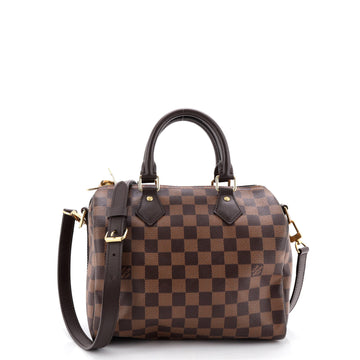 Louis Vuitton Speedy Bandouliere Bag Damier 25