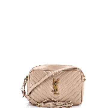 Saint Laurent Lou Camera Bag Matelasse Chevron Leather Small