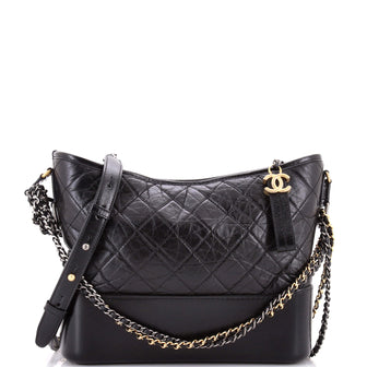 Chanel Gabrielle Hobo Quilted Aged Calfskin Medium