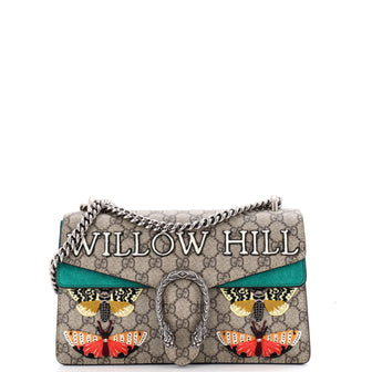 Gucci Dionysus Bag Embroidered GG Coated Canvas Small