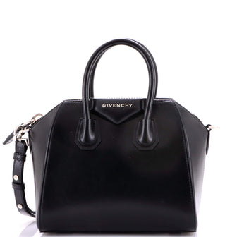 Givenchy Antigona Bag Glazed Leather Mini