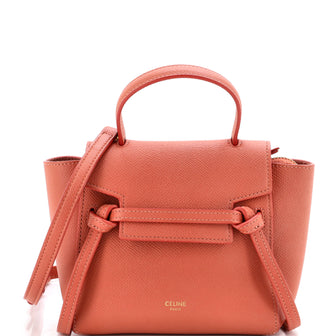 Celine Belt Bag Textured Leather Pico