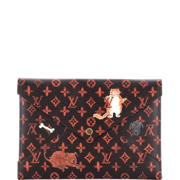 Louis Vuitton Kirigami Pochette Set Limited Edition Grace Coddington Catogram Canvas