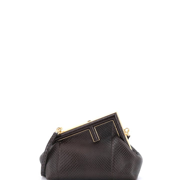 Fendi First Bag Python Small