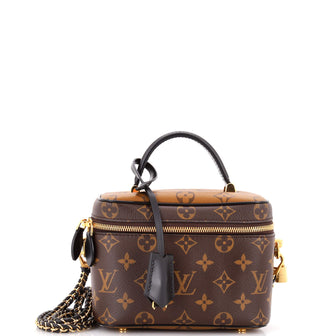 Louis Vuitton Vanity Handbag Reverse Monogram Canvas PM