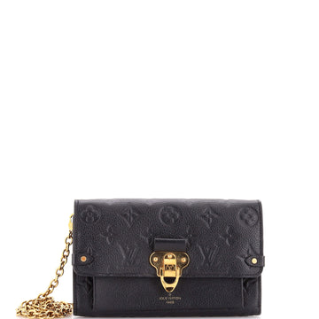 Louis Vuitton Vavin Chain Wallet Monogram Empreinte Leather