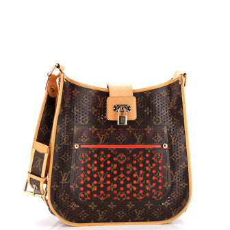 Louis Vuitton Musette Handbag Perforated Monogram Canvas