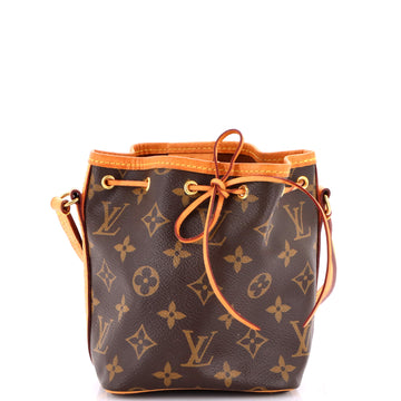Louis Vuitton Noe Handbag Monogram Canvas Nano