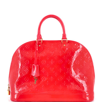Louis Vuitton Alma Handbag Monogram Vernis GM