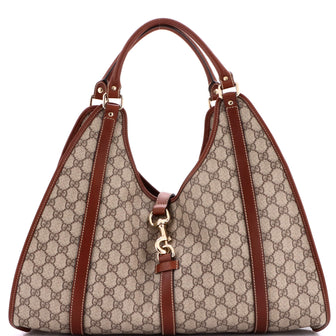 Gucci Joy Shoulder Bag GG Coated Canvas Large