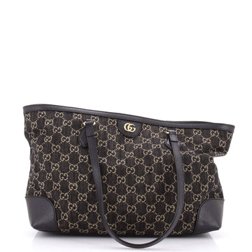 Gucci Ophidia Shopping Tote GG Denim Medium