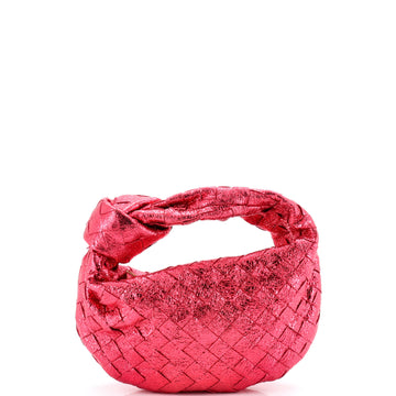 Bottega Veneta BV Jodie Hobo Metallic Intrecciato Nappa Mini