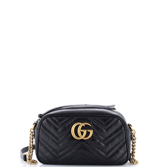 Gucci GG Marmont Shoulder Bag Matelasse Leather Small