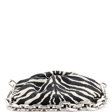 Bottega Veneta The Chain Pouch Printed Textured Leather