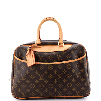 Louis Vuitton Deauville Handbag Monogram Canvas
