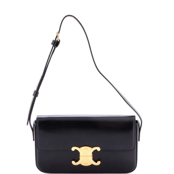Celine Triomphe East-West Shoulder Bag Smooth Calfskin