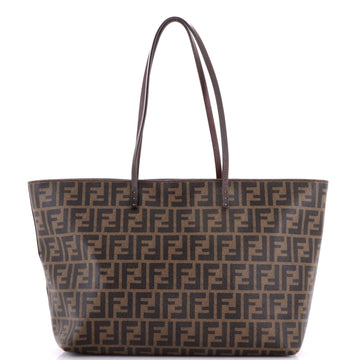Fendi Roll Tote Zucca Coated Canvas Large