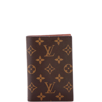 Louis Vuitton Passport Cover Monogram Canvas
