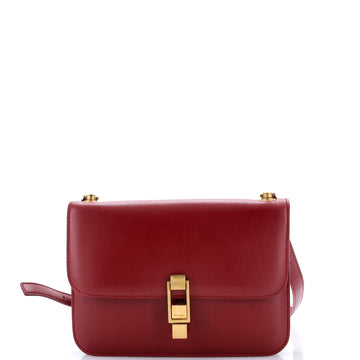 Saint Laurent Carre Satchel Leather Medium
