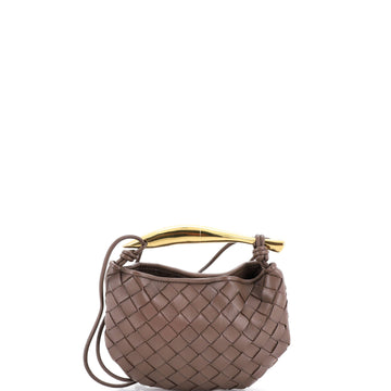 Bottega Veneta Sardine Top Handle Bag Intrecciato Nappa Mini
