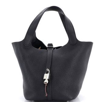 Hermes Picotin Lock Bag Clemence MM