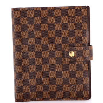 Louis Vuitton Ring Agenda Cover Damier GM