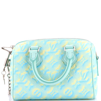 Louis Vuitton Speedy Bandouliere Bag Stardust Monogram Empreinte Leather 20