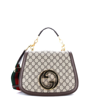 Gucci Blondie NM Top Handle Bag GG Coated Canvas Medium