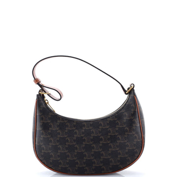 Celine Ava Bag Triomphe Coated Canvas Mini