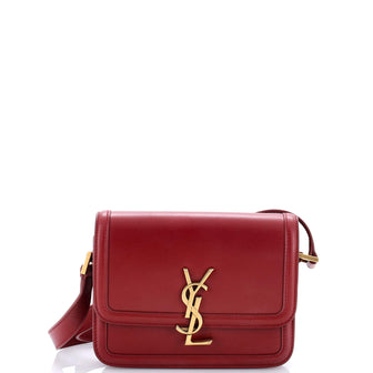 Saint Laurent Solferino Bag Leather Small